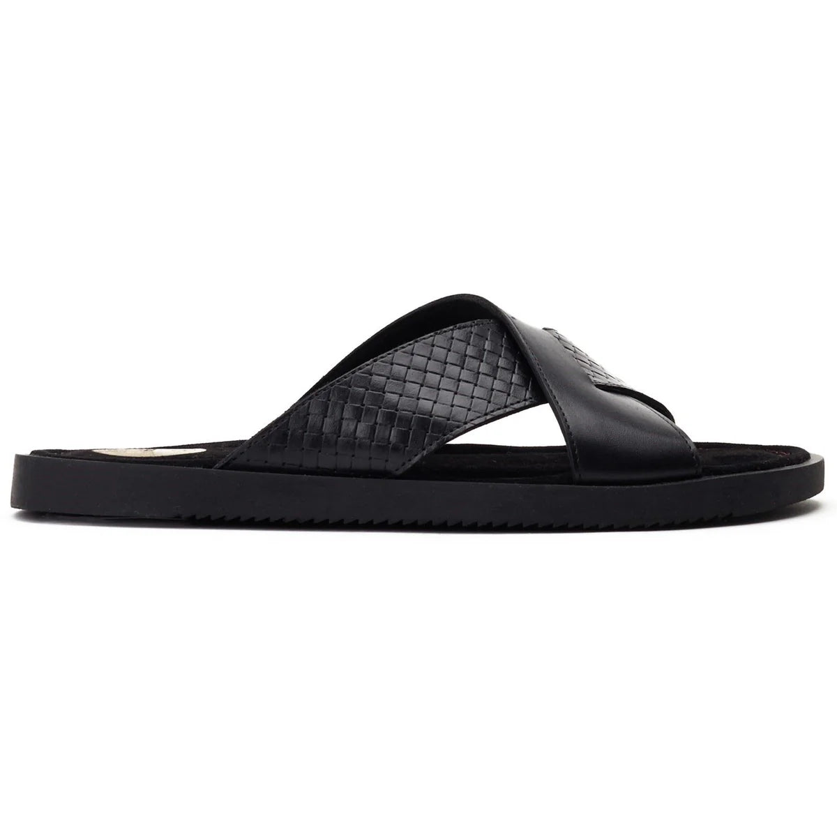 Base London Astro Slip on Sandal Black