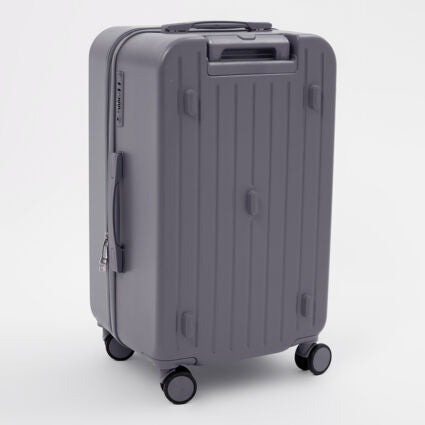 PORTLAND LUGGAGE Grey Trunk Hardshell Suitcases