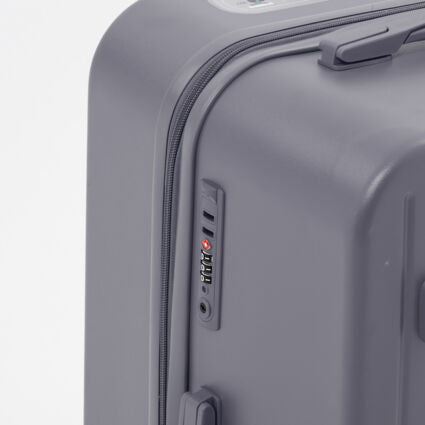 PORTLAND LUGGAGE Grey Trunk Hardshell Suitcases