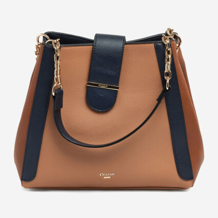 DUNE LONDON Tan Shoulder Bag
