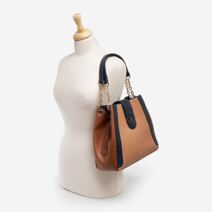 DUNE LONDON Tan Shoulder Bag