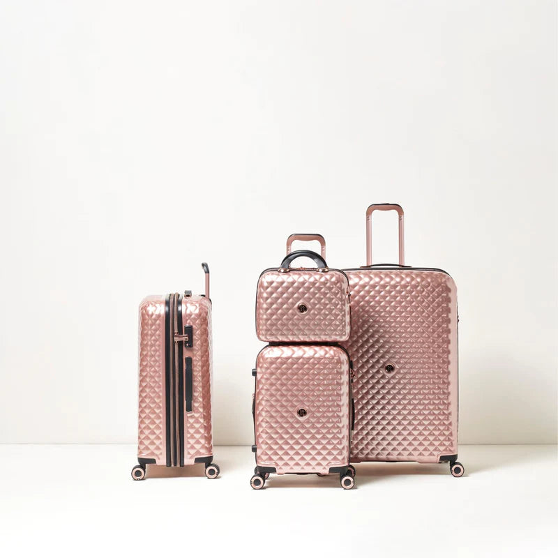 It Luggage METALIK Glitzy - 5pc Set (Metallic Rose Gold)