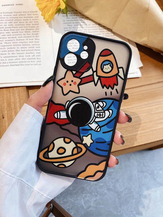Shein Cartoon Astronaut Phone Case- 13 Pro Max