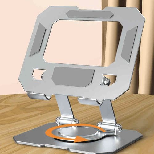 N3 Tablet stand vertical heat dissipation monitor stand folding and lifting aluminium stand 4-16inch silver
