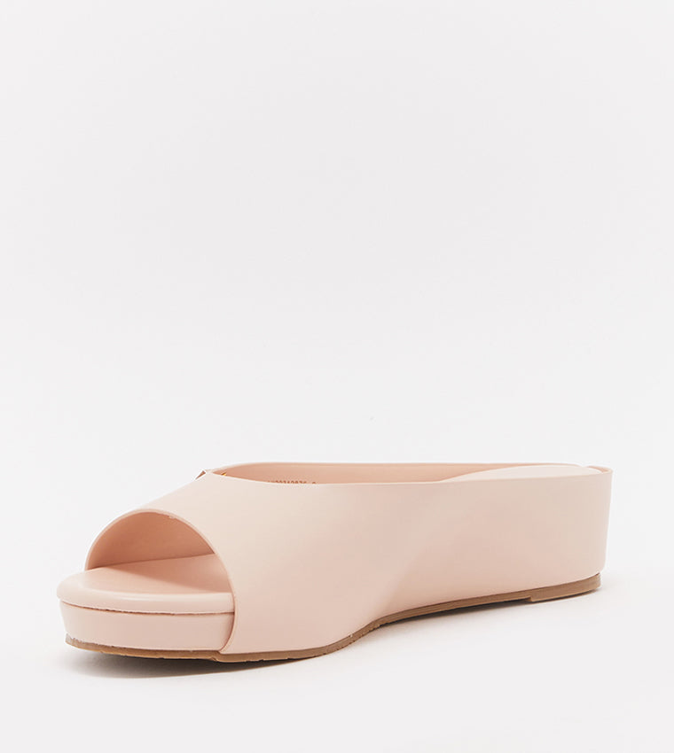 VINCCI Open Toe Flatform Sandals