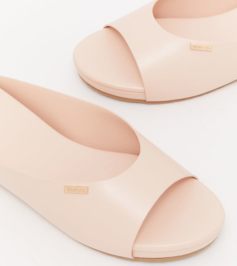 VINCCI Open Toe Flatform Sandals