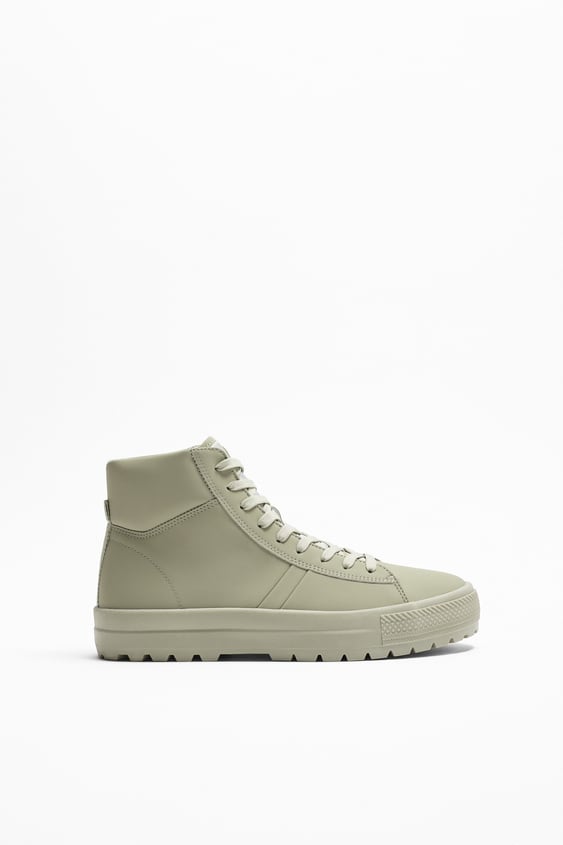ZARA RUBBERIZED HIGH TOPS - 515