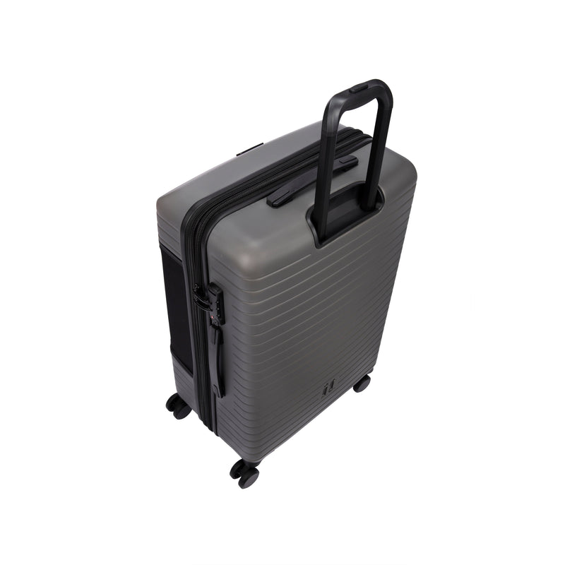 IT Luggage Hi Impakt Expandable Attuned - 3pc Set (Charcoal)