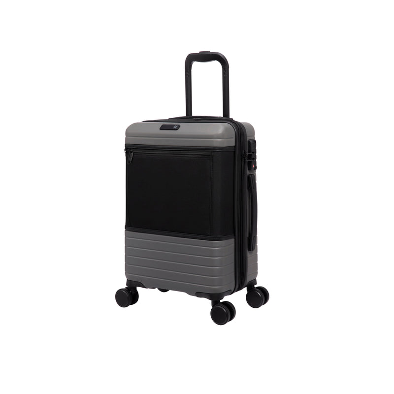 IT Luggage Hi Impakt Expandable Attuned - 3pc Set (Charcoal)