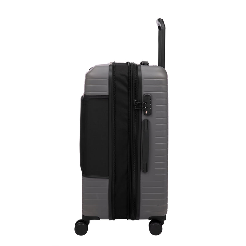 IT Luggage Hi Impakt Expandable Attuned - 3pc Set (Charcoal)