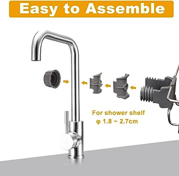 SKY-TOUCH 2PCS Sink Caddy Sponge Holder