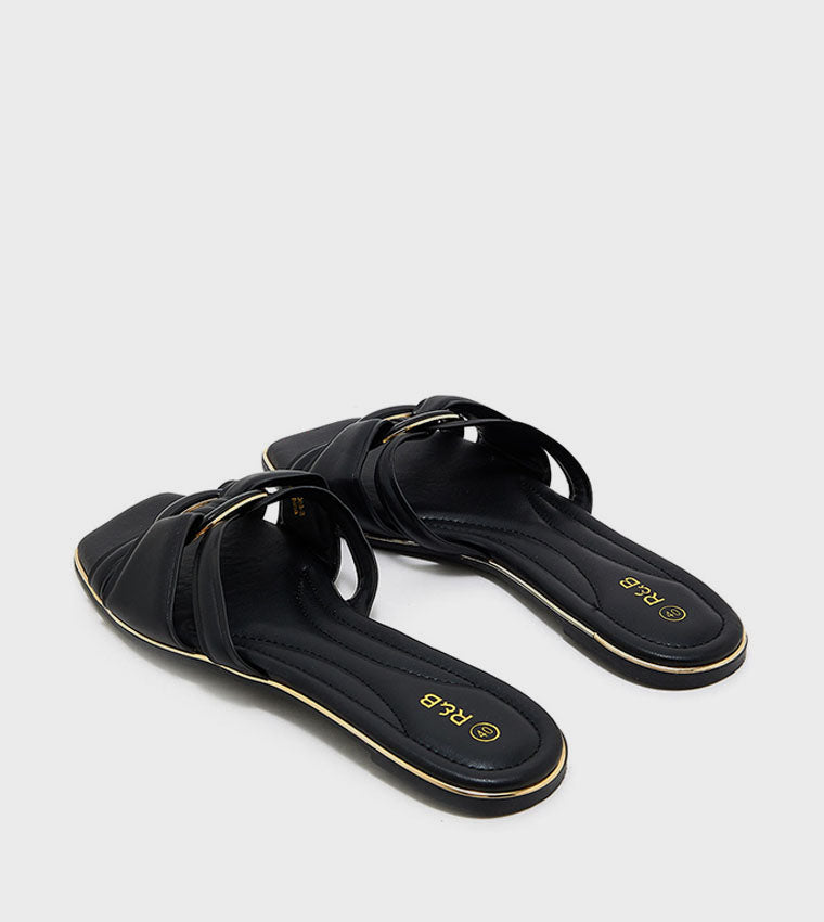 R&B Strappy Flat Sandals