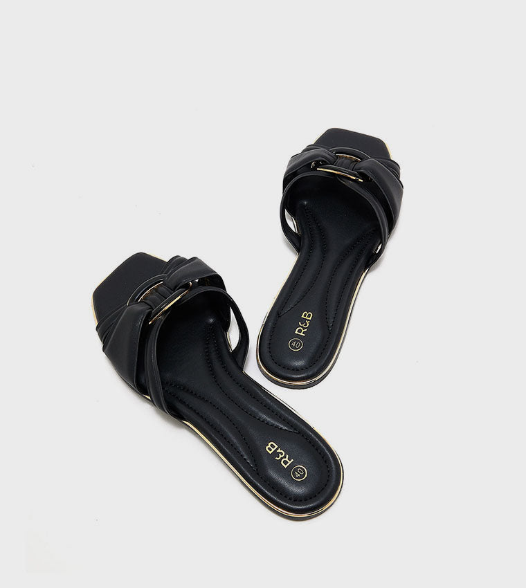 R&B Strappy Flat Sandals