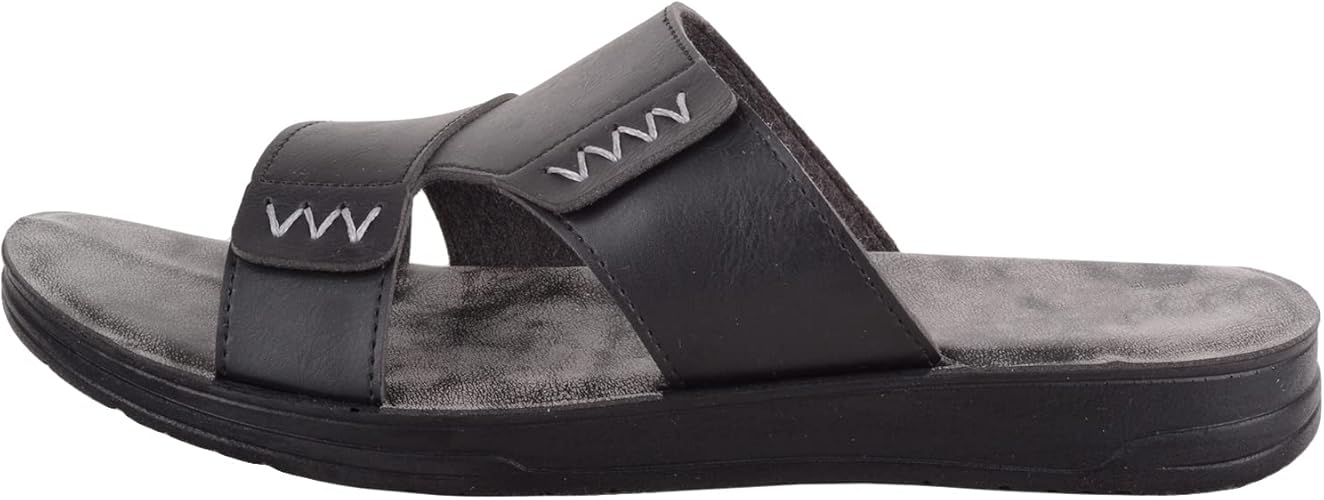 Urban Jacks Black Bedale Sandals