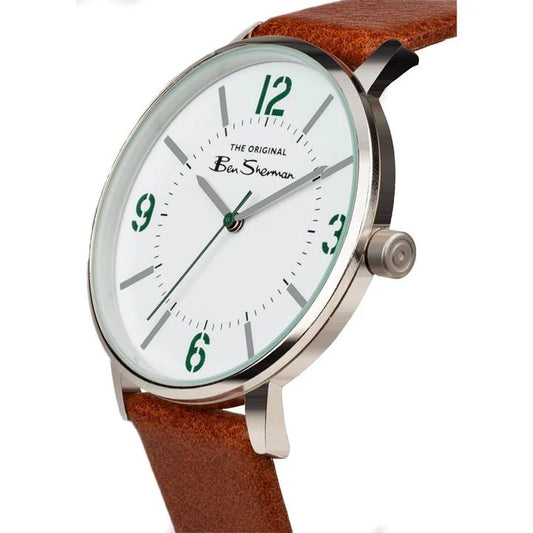 Ben Sherman Leather Strap Analogue Watch
