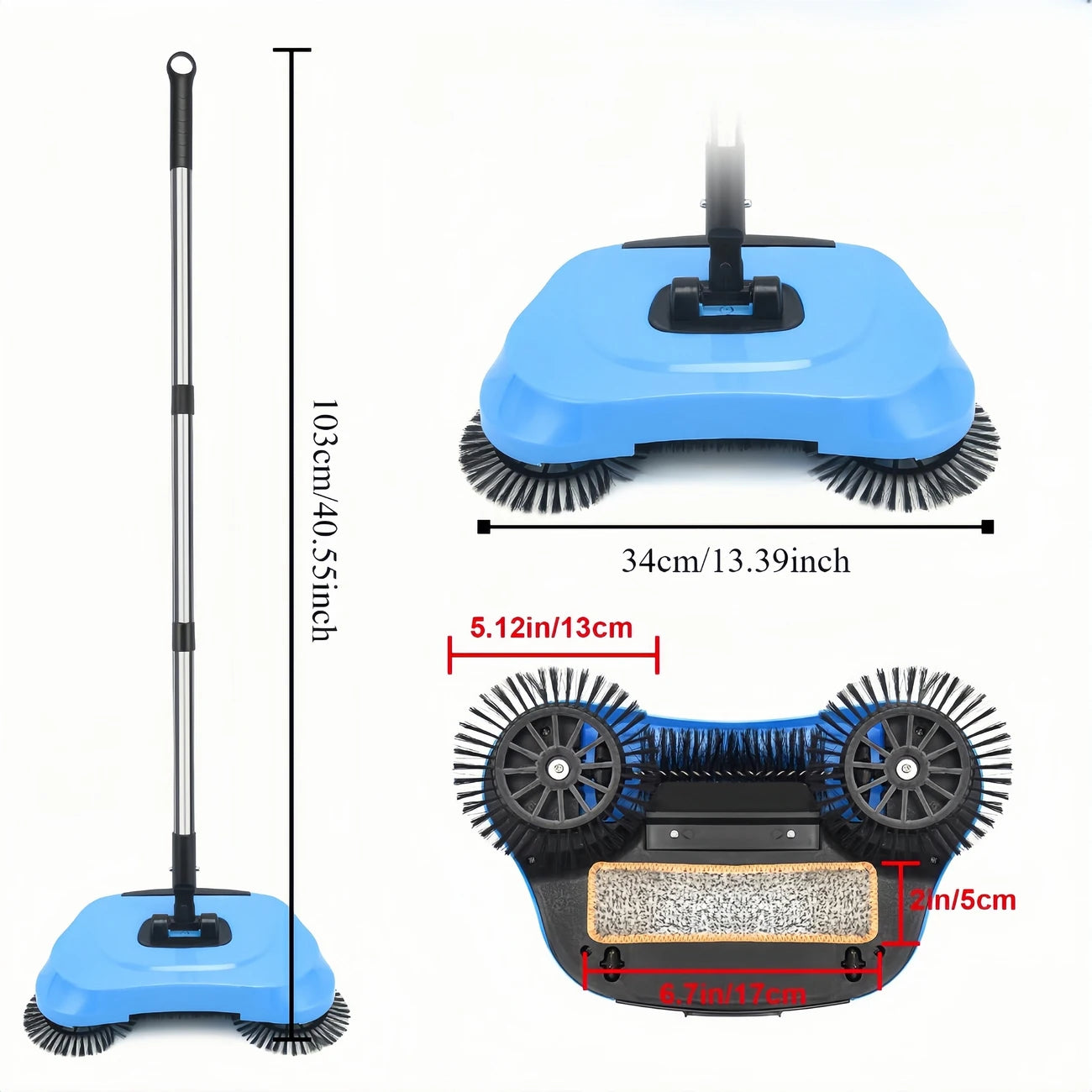 1pc Hand push vacuum cleaner 360 rotating