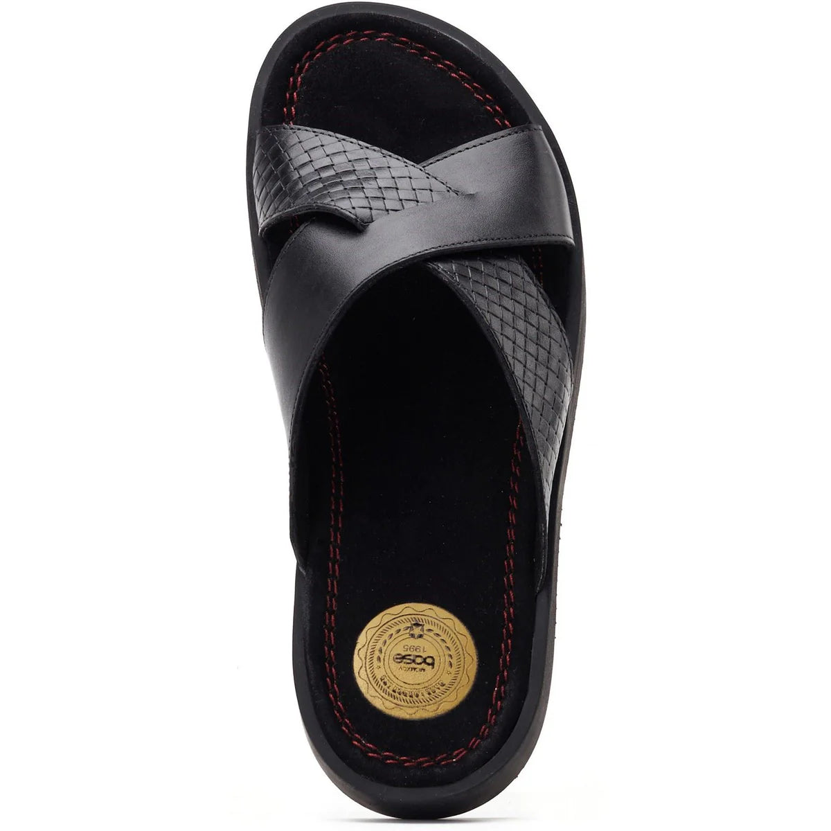 Base London Astro Slip on Sandal Black