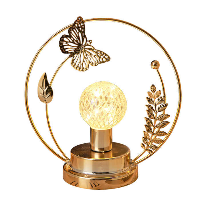 1pc Night light decorative table lamp phoenix and butterfly design