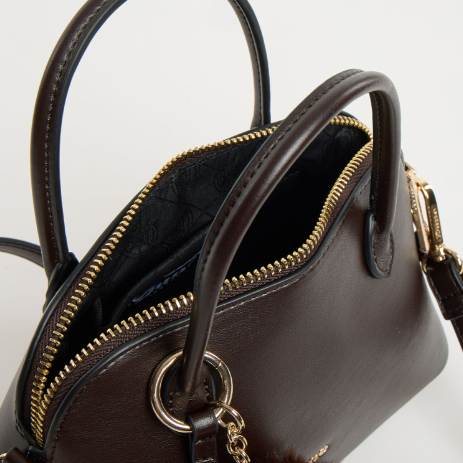 Dune Dark brown Grained Bag