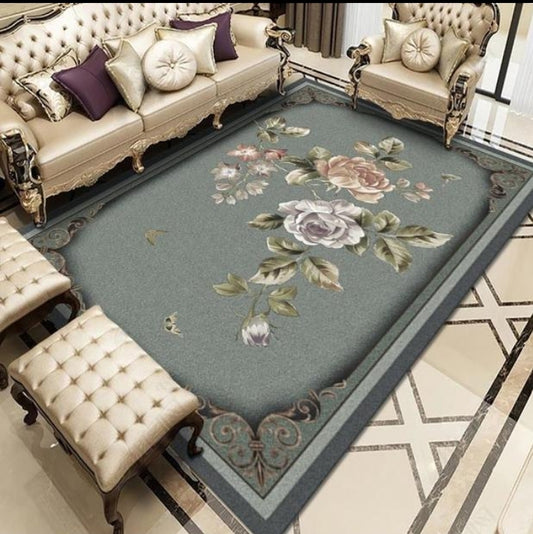 Ace Home Essentials Customized Print Luxury Unique Modern Living Room Rug Exquisite Design Carpet