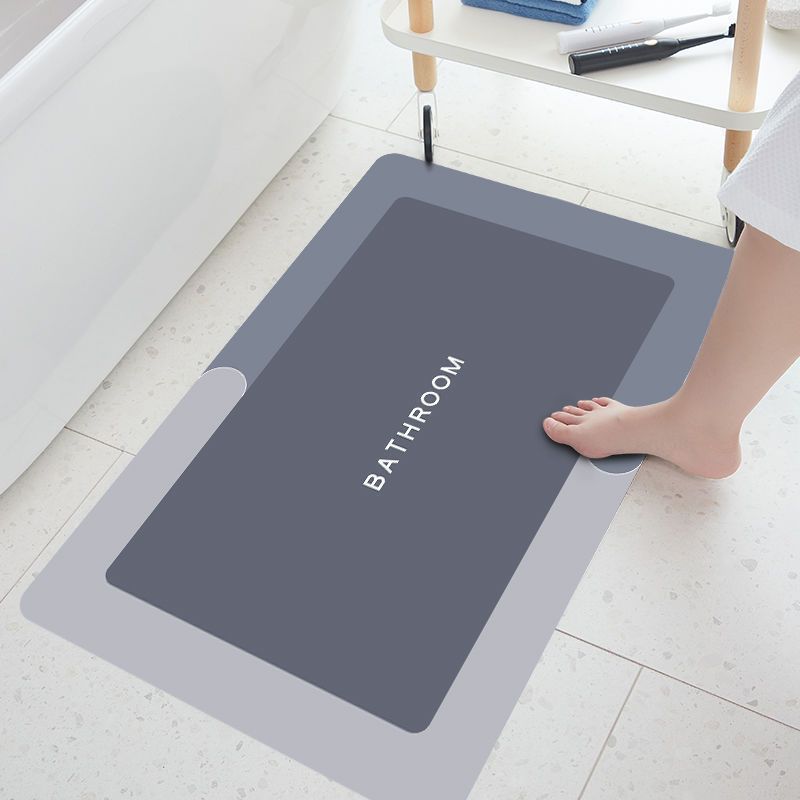 1pc Toilet door water absorbent floor mat
