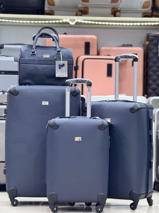 BoxVault set of 4 Blue softshell luggage