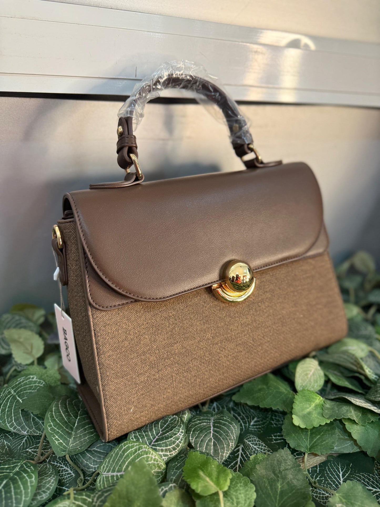 Bagco Brown Crossbody Handbag