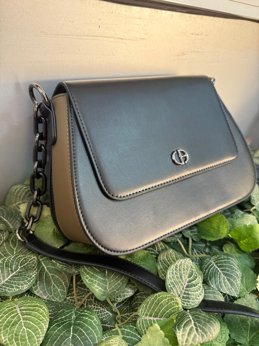 Chrisbella Double tone Crossbody hand and shoulder bag