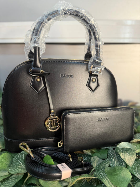 Bagco Black hand and crossbody Bag