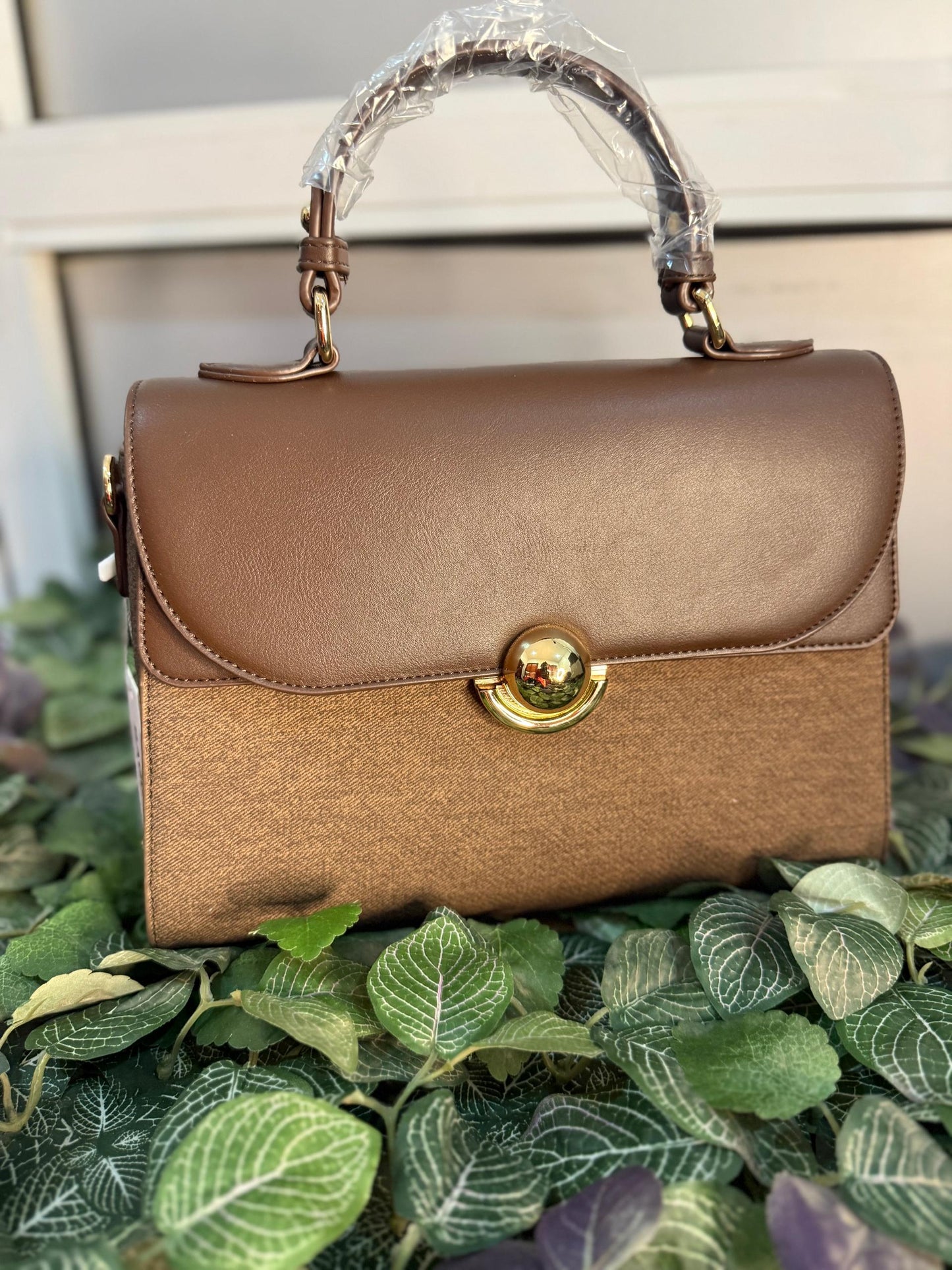 Bagco Brown Crossbody Handbag