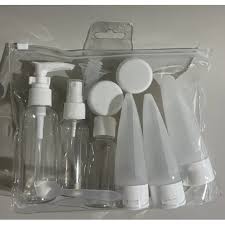 Shein Travel Refillable Bottle Set Spray Lotion Shampoo Shower
