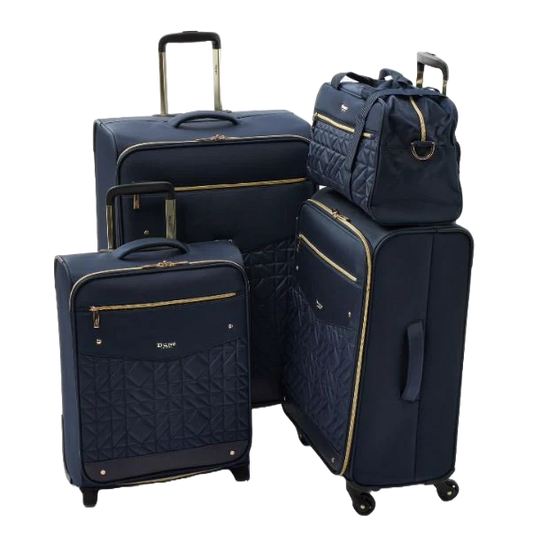 Dune London Tianna set of 4 suitcases ( navy)