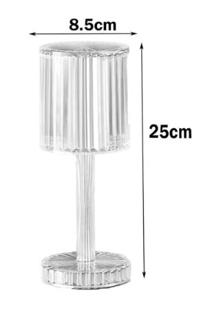 Generic Table Lamps Desk Lamp Decoration Desk Lamp Bedroom Bedside Table Crystal Lamp Decoration Romantic Gift Night Lamp Lamps