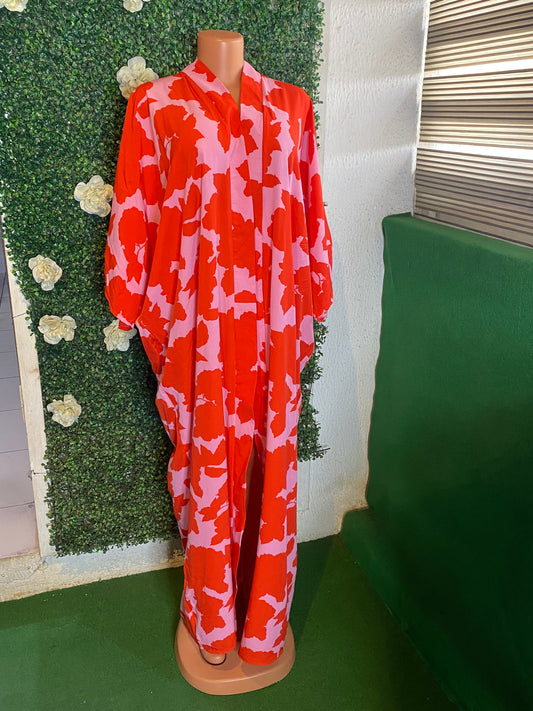 K&Y Zilyn Ready to wear after dress Kimino Bead Design free size