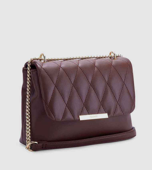 Nine West PEETRA Quilted Chain Accent Crossbody Bag
