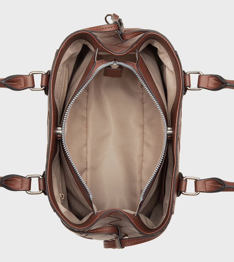 Nine West RADLEIGH Braided Satchel Bag