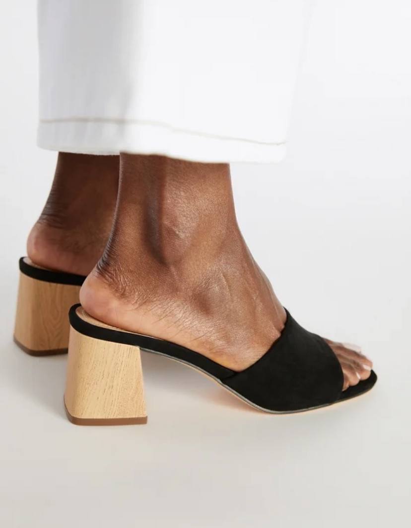 Harlowe Heeled Sandal - Black