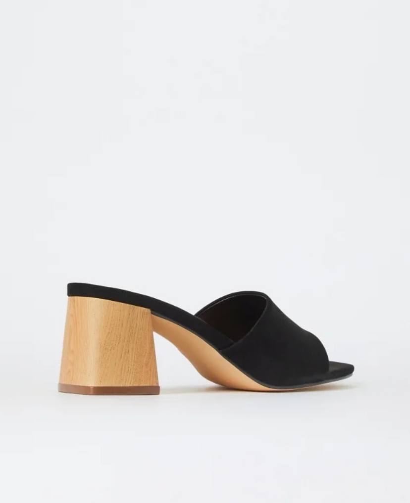 Harlowe Heeled Sandal - Black