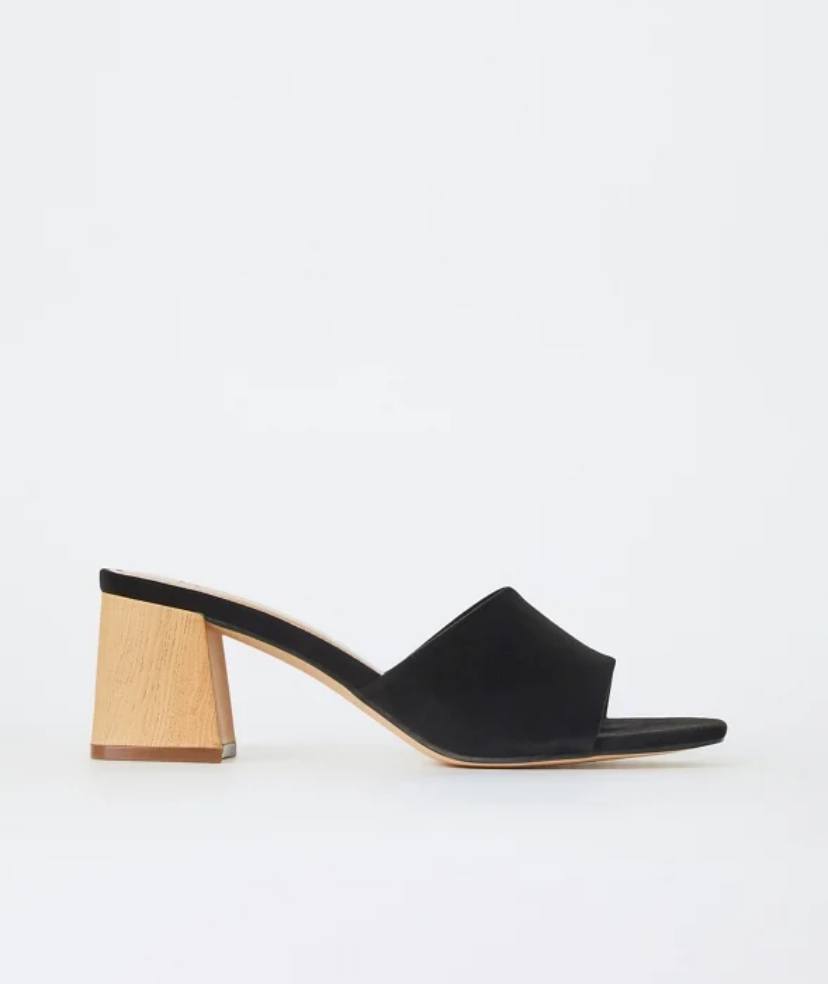 Harlowe Heeled Sandal - Black