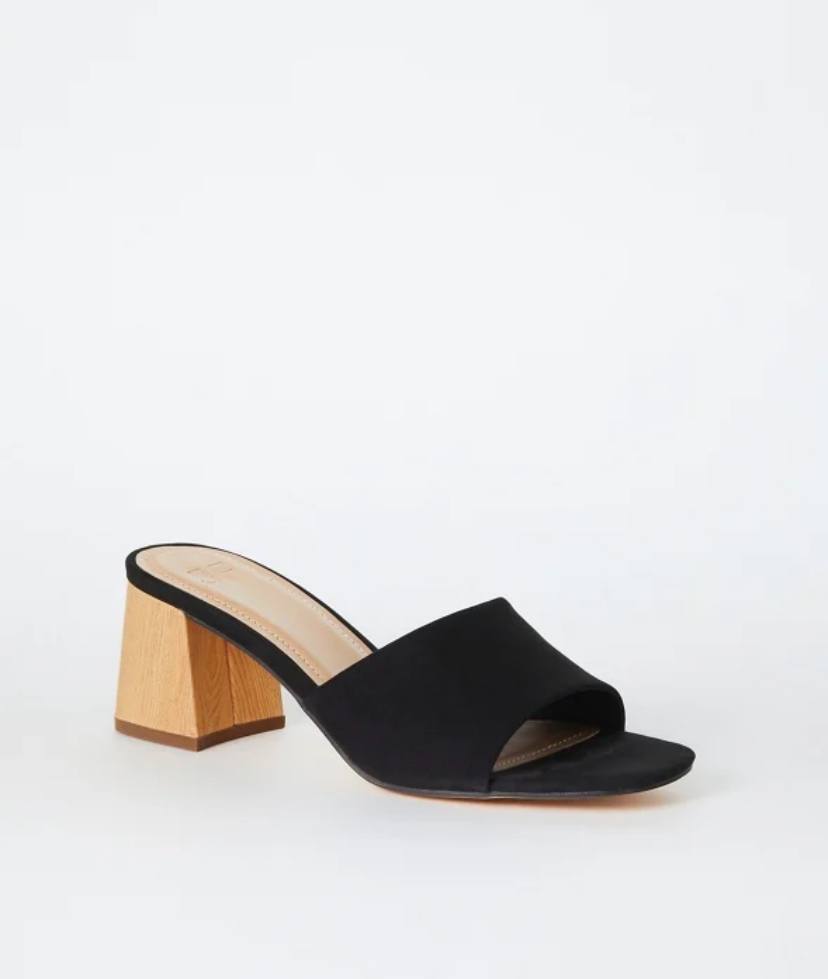 Harlowe Heeled Sandal - Black