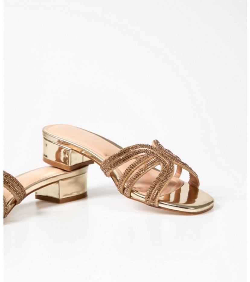 Catalina Block Heeled Sandal