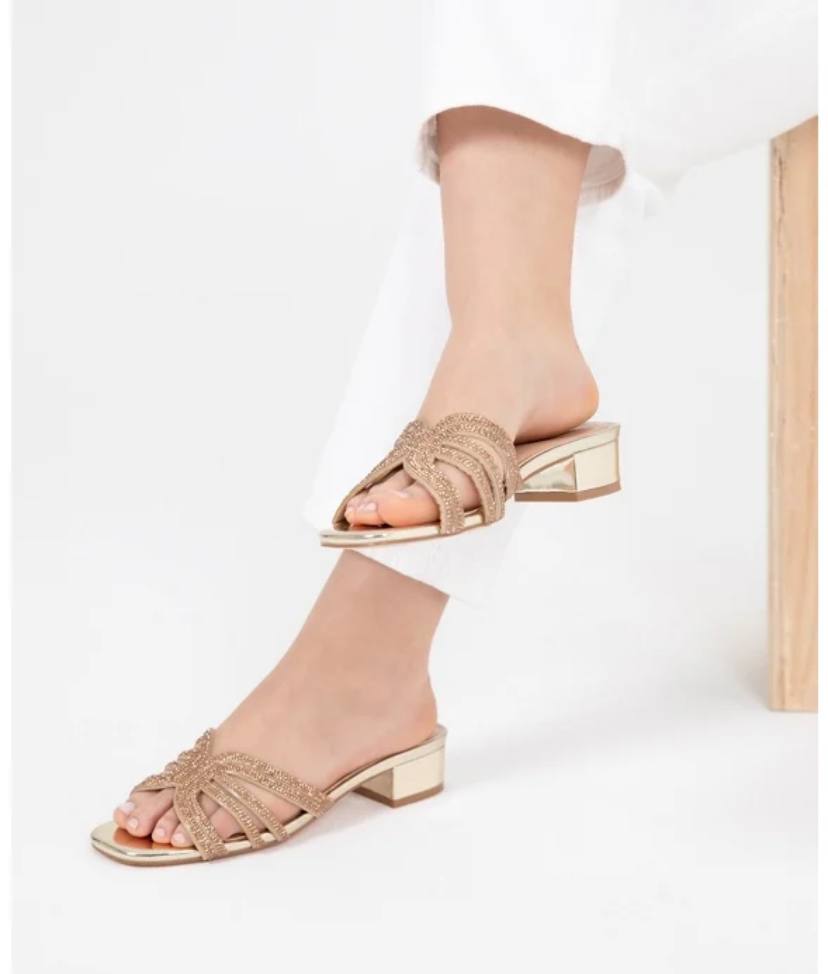 Catalina Block Heeled Sandal