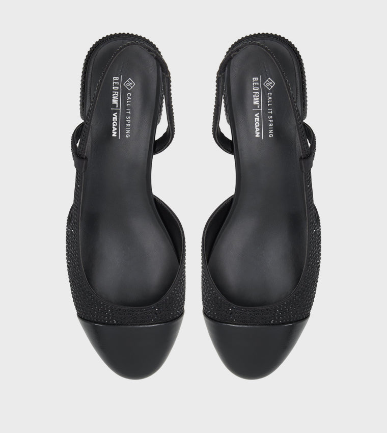 Call it Spring SOFIIA Cap Toe Slingback Pumps