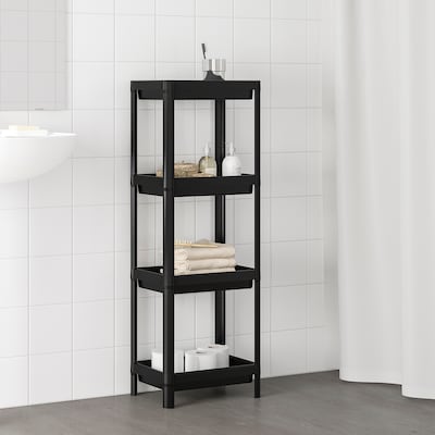 VESKEN Shelf unit - black