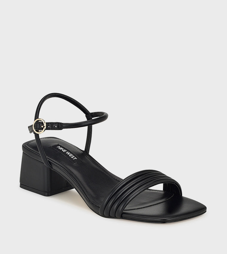Nine West BERNISE Ankle Strap Block Heel Sandals