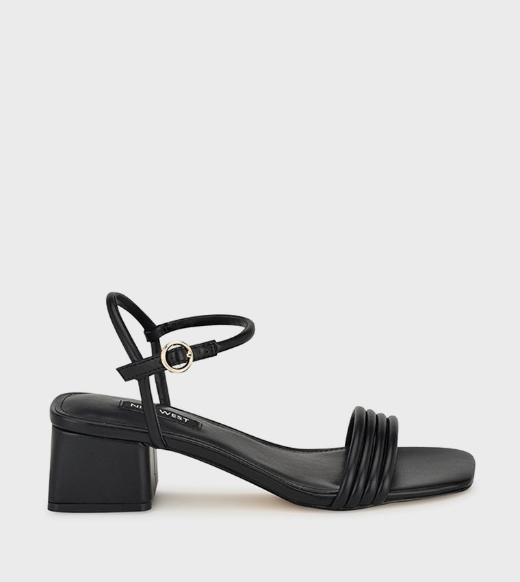 Nine West BERNISE Ankle Strap Block Heel Sandals