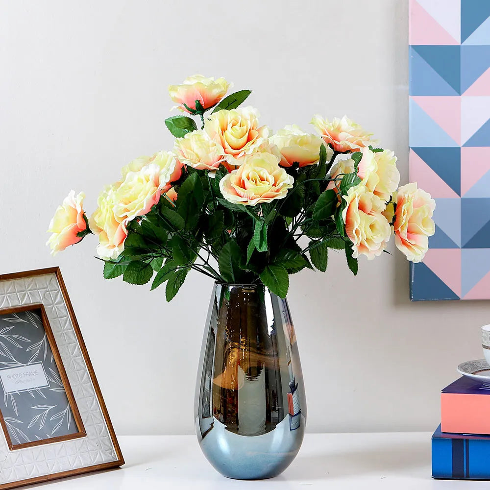 Rejoice Flower Bunch Rose 46Cm Assorted