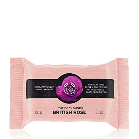 TBS British Rose Exfoliating Soap