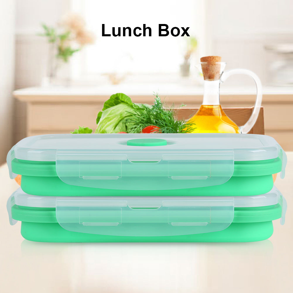 FJÄRMA Food Container Collapsible - Green
