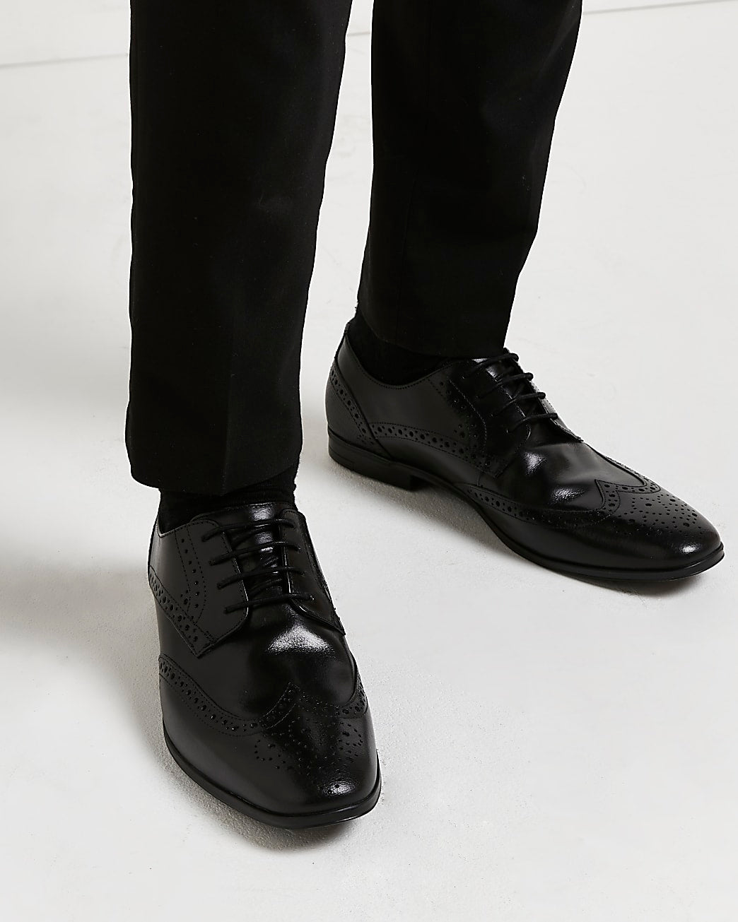 Derby Shoes River Island Wide Fit Trainers RIVER ISLAND BLACK